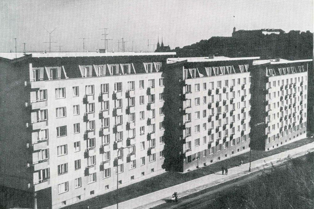 Architektura Brna ve fotografii 1945–1962